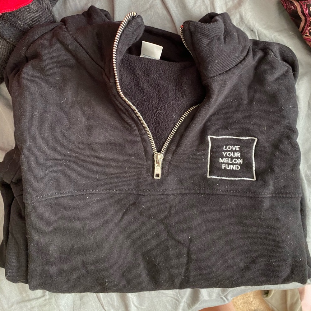 love your melon quarter zip
